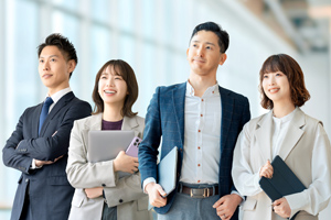 就職後も継続して支援